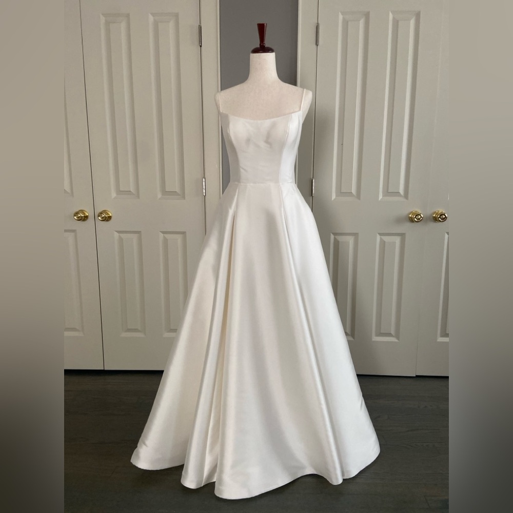 Ivory Satin Bridal Gown ~ Dany Tabet